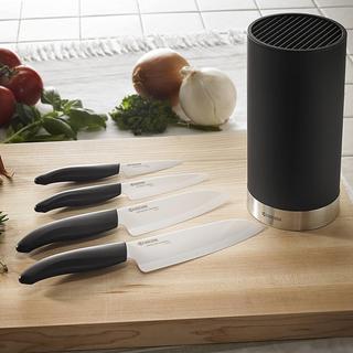 Revolution Universal 5-Piece Ceramic Knife Block Set