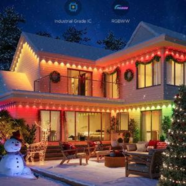Govee Permanent Outdoor Lights Pro, 100ft with 60 Lights - Govee