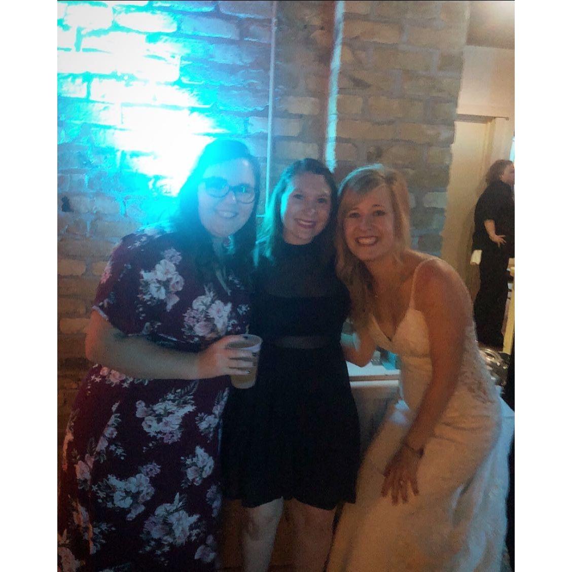 Lindsey's wedding with Claire!