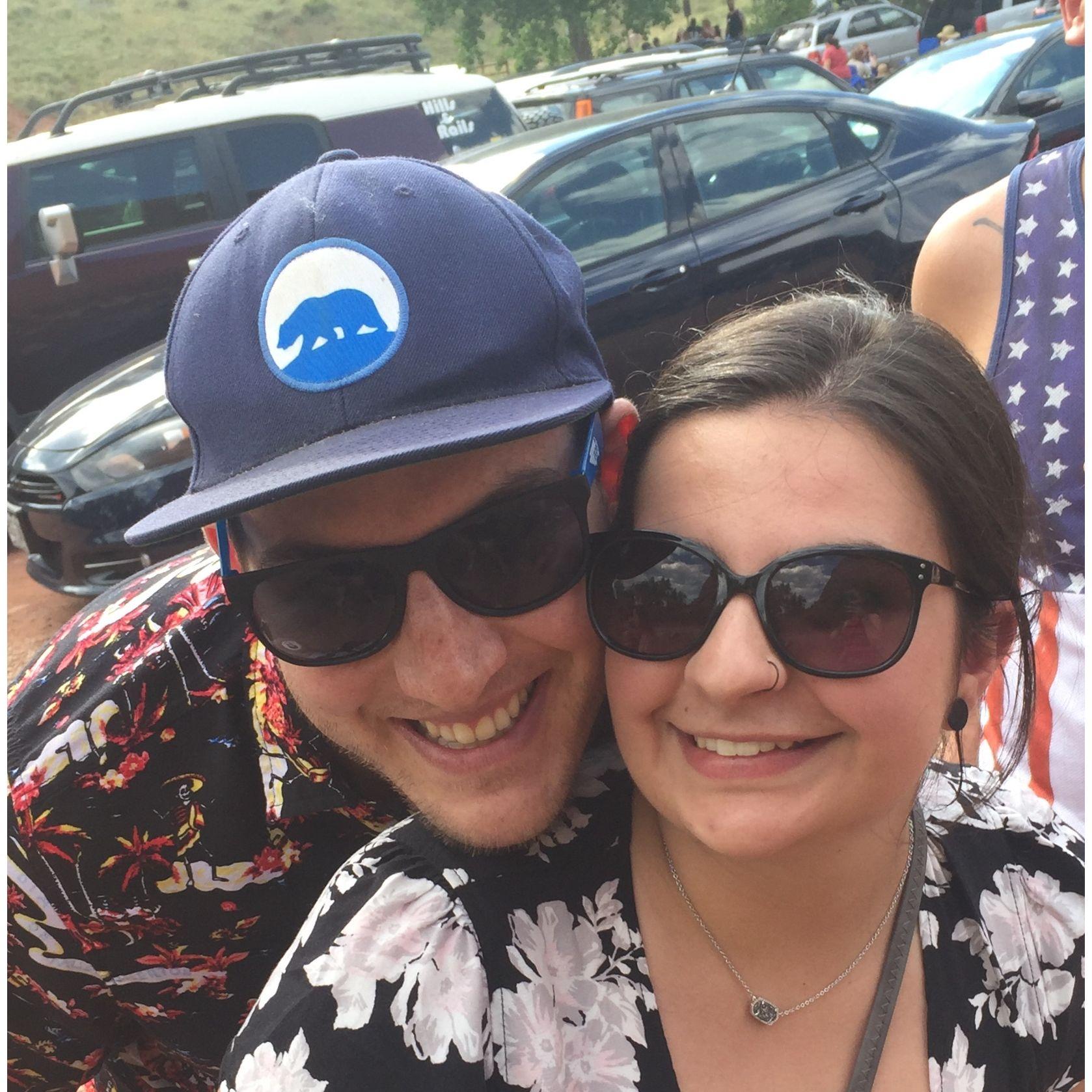 Red Rocks concert!