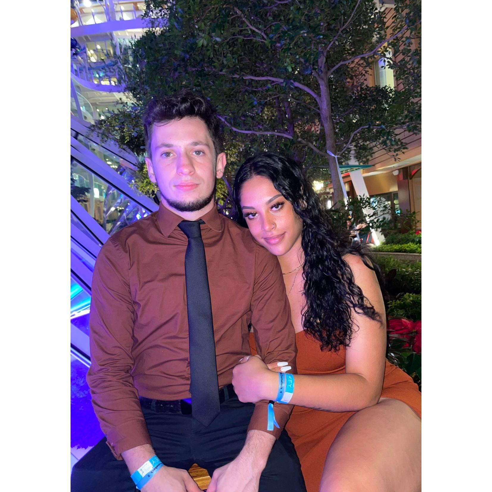 2021... Formal Night on Symphony of the Seas