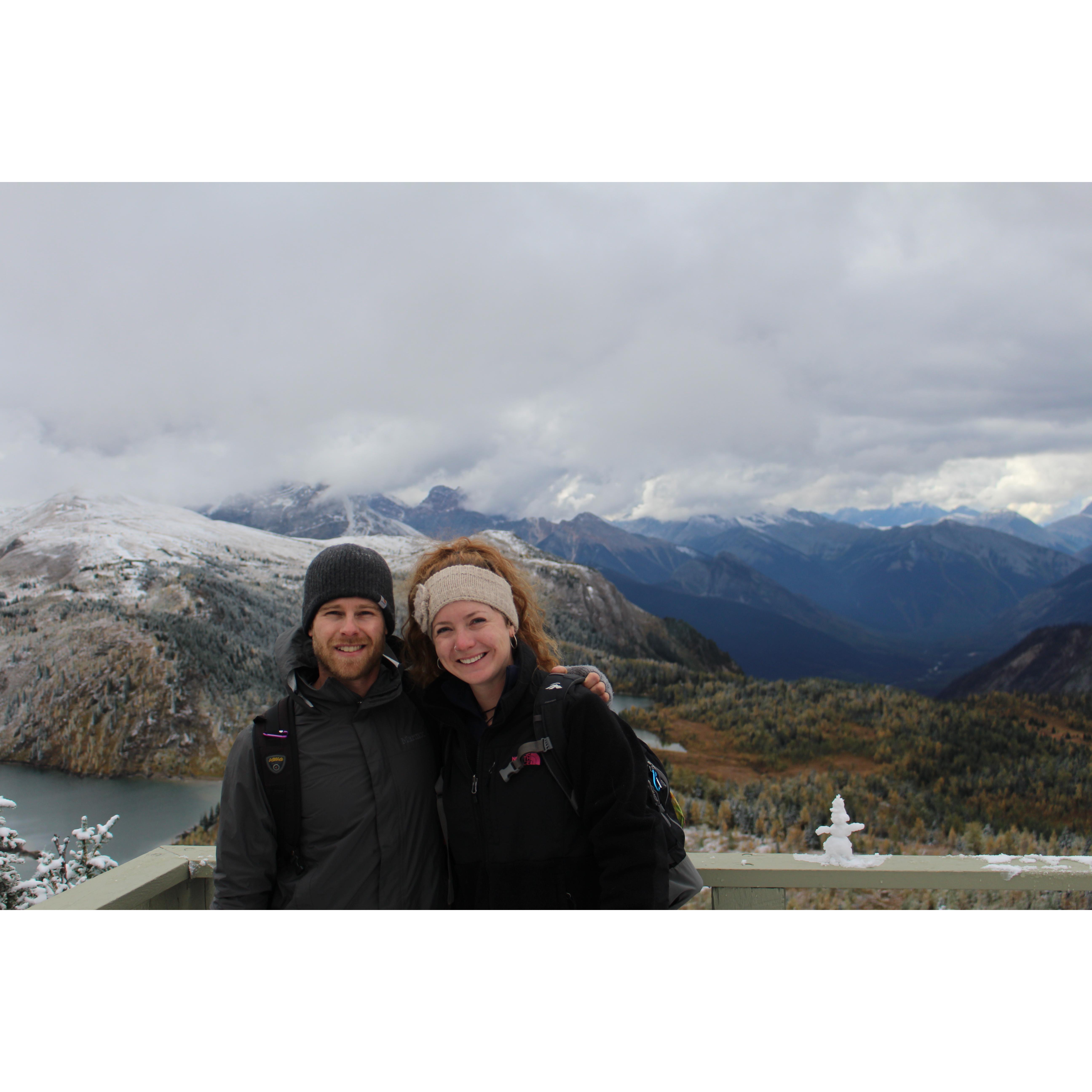 One of our many tours around the Canadian Rockies/Banff area