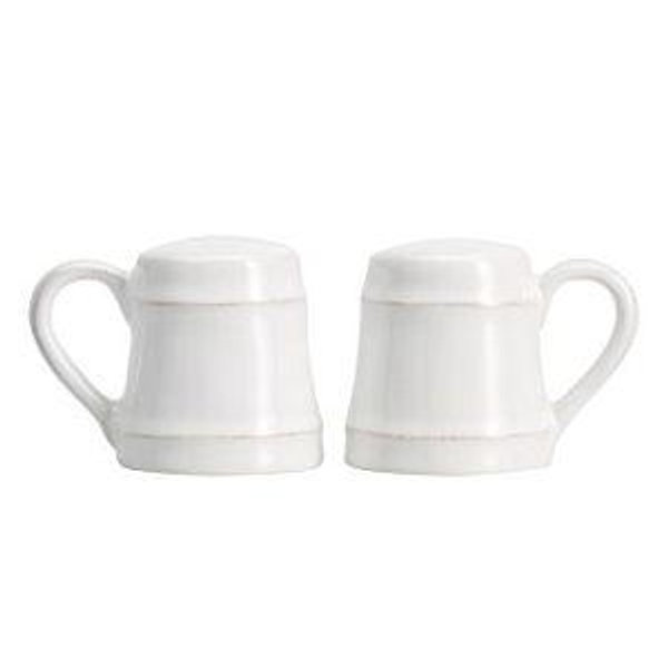Cambria Salt & Pepper Shakers - White