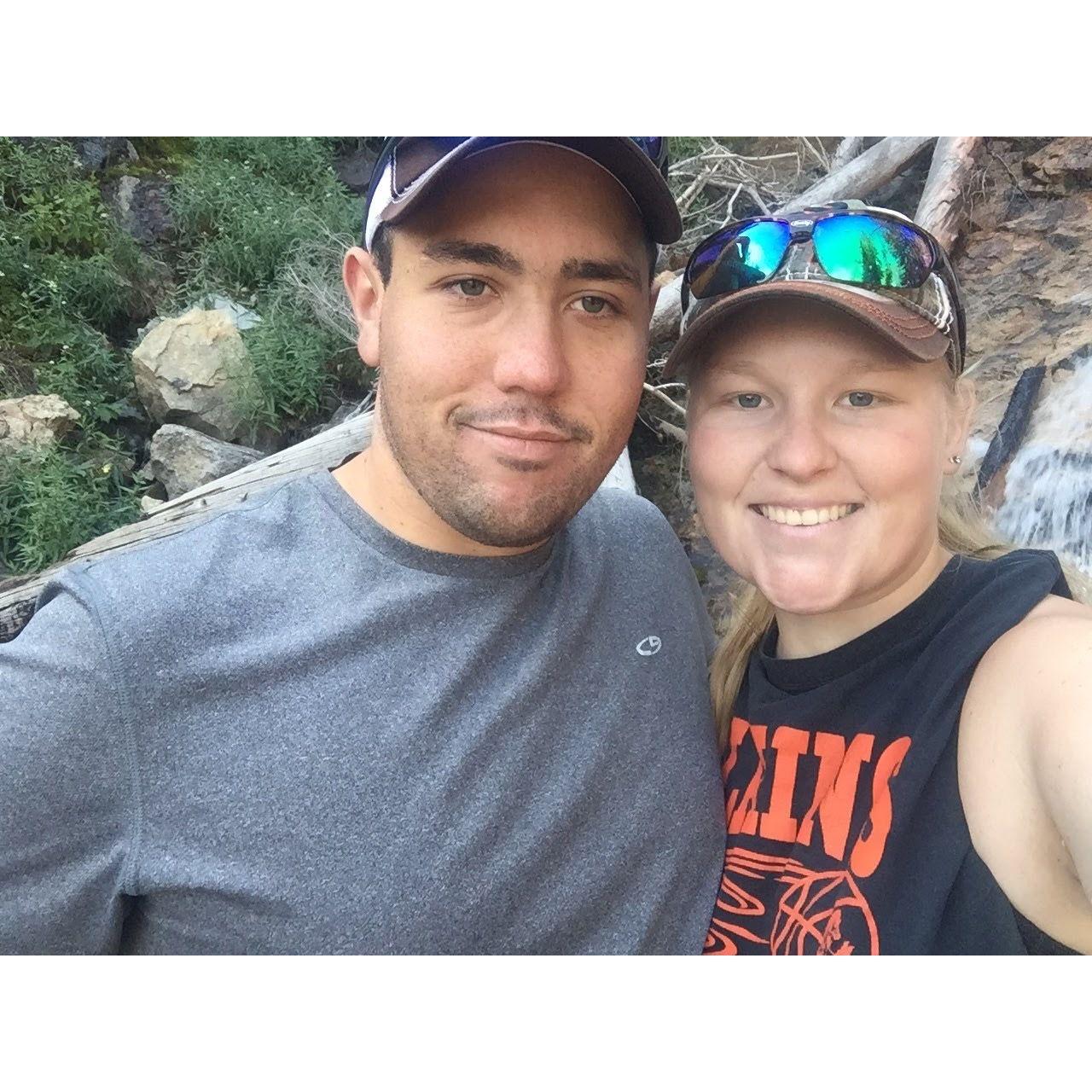 One of our first pictures together.