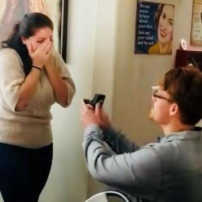 Popping the question...Thanksgiving 2019