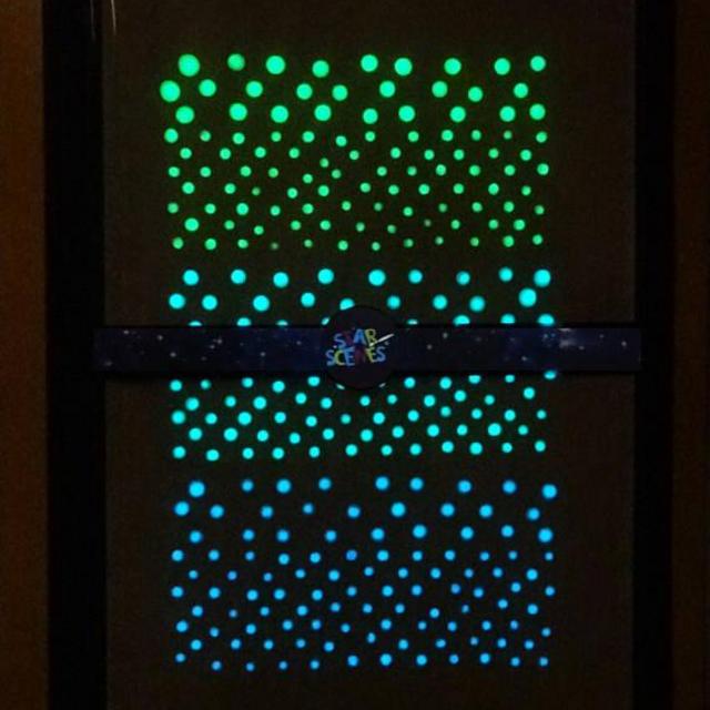 Tiny and Even Tinier Glow In The Dark Star Decals - Star Decor - Star Decorations - Tiny Realistic Stars - Plain Packaging -