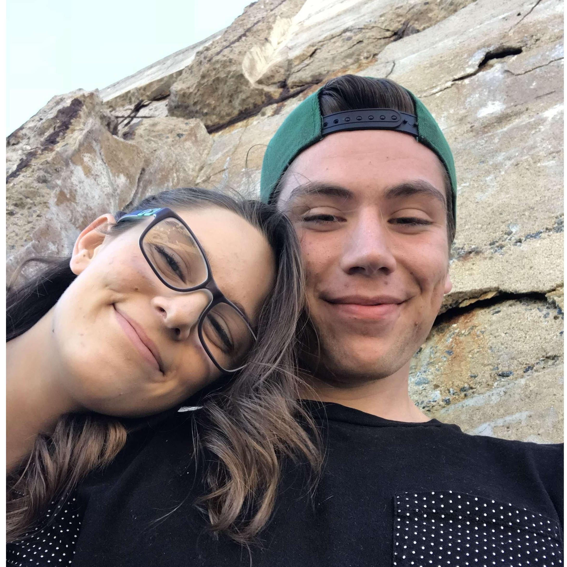 Our first date!