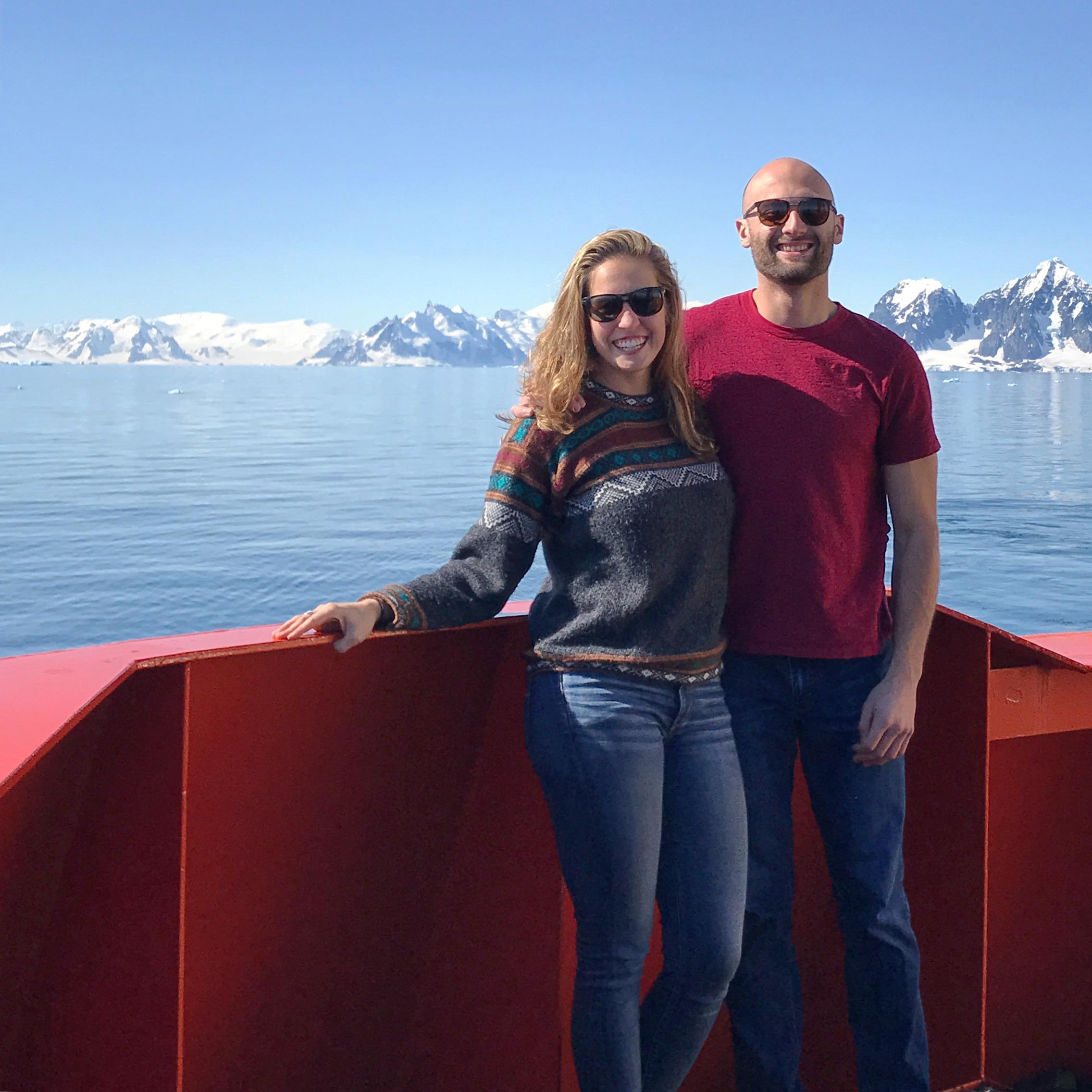 Back in Antarctica together! Jan 2020