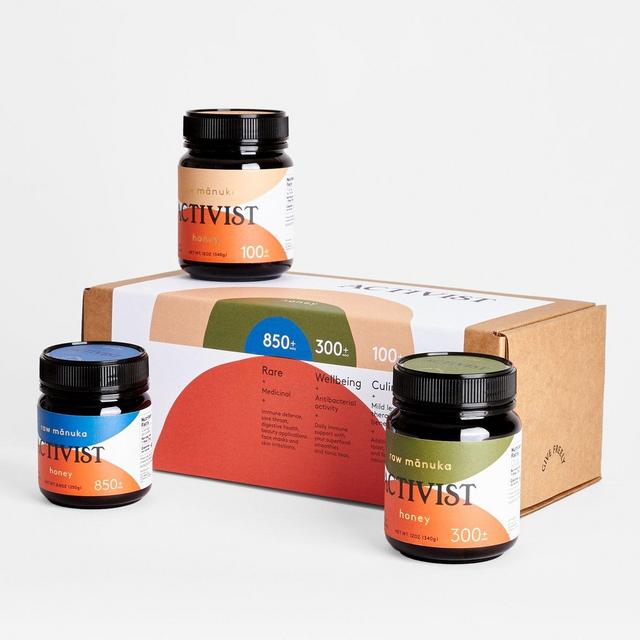Activist Survival Kit Raw Mānuka Honey Trio