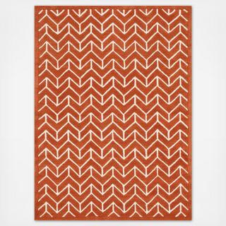 Hand Tufted Brighton Arrow Rug