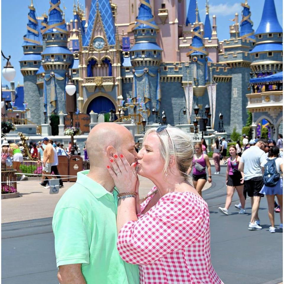 My real-life fairytale. 💋🏰 #HappilyEverAfter