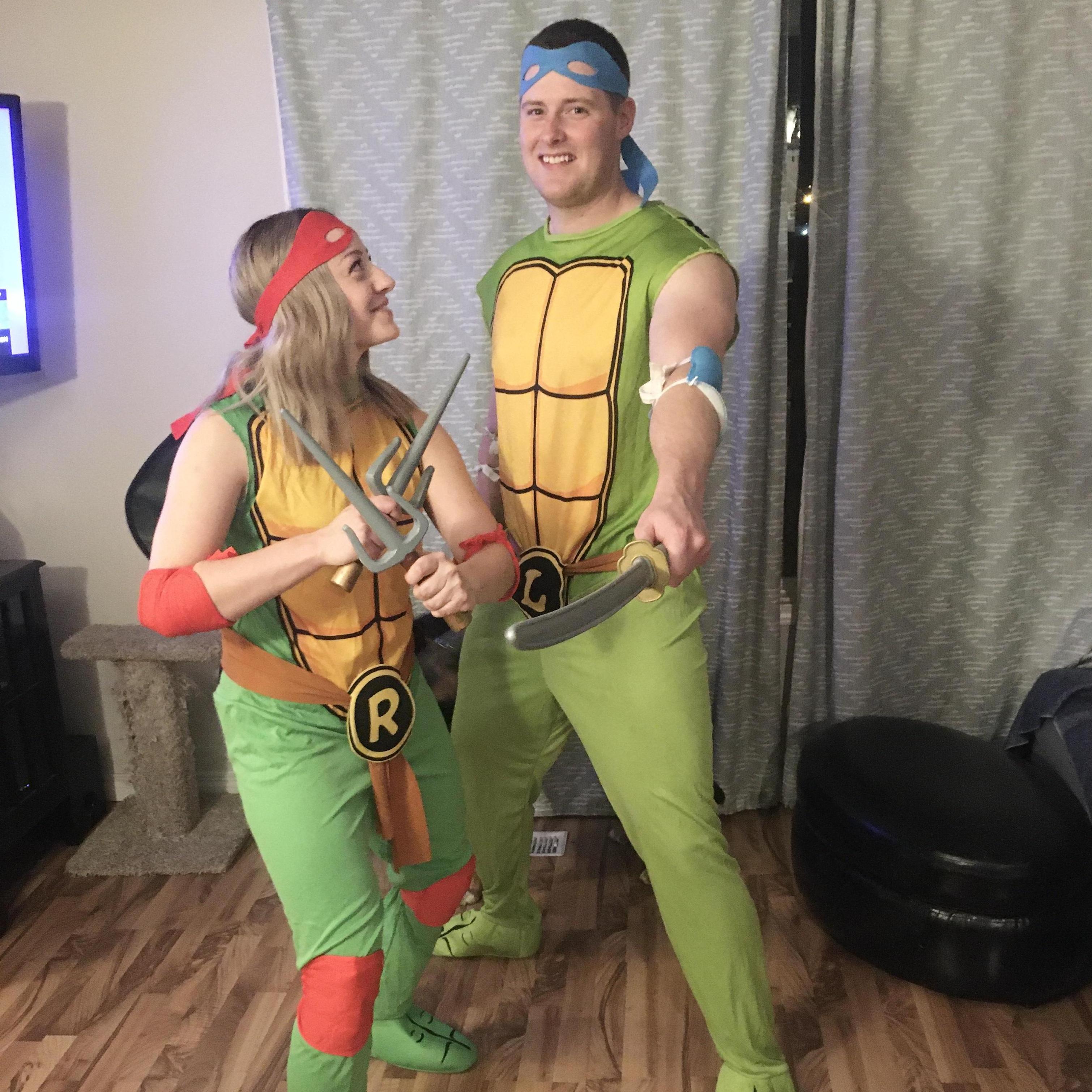 Our halloween costumes for the past 7 years.