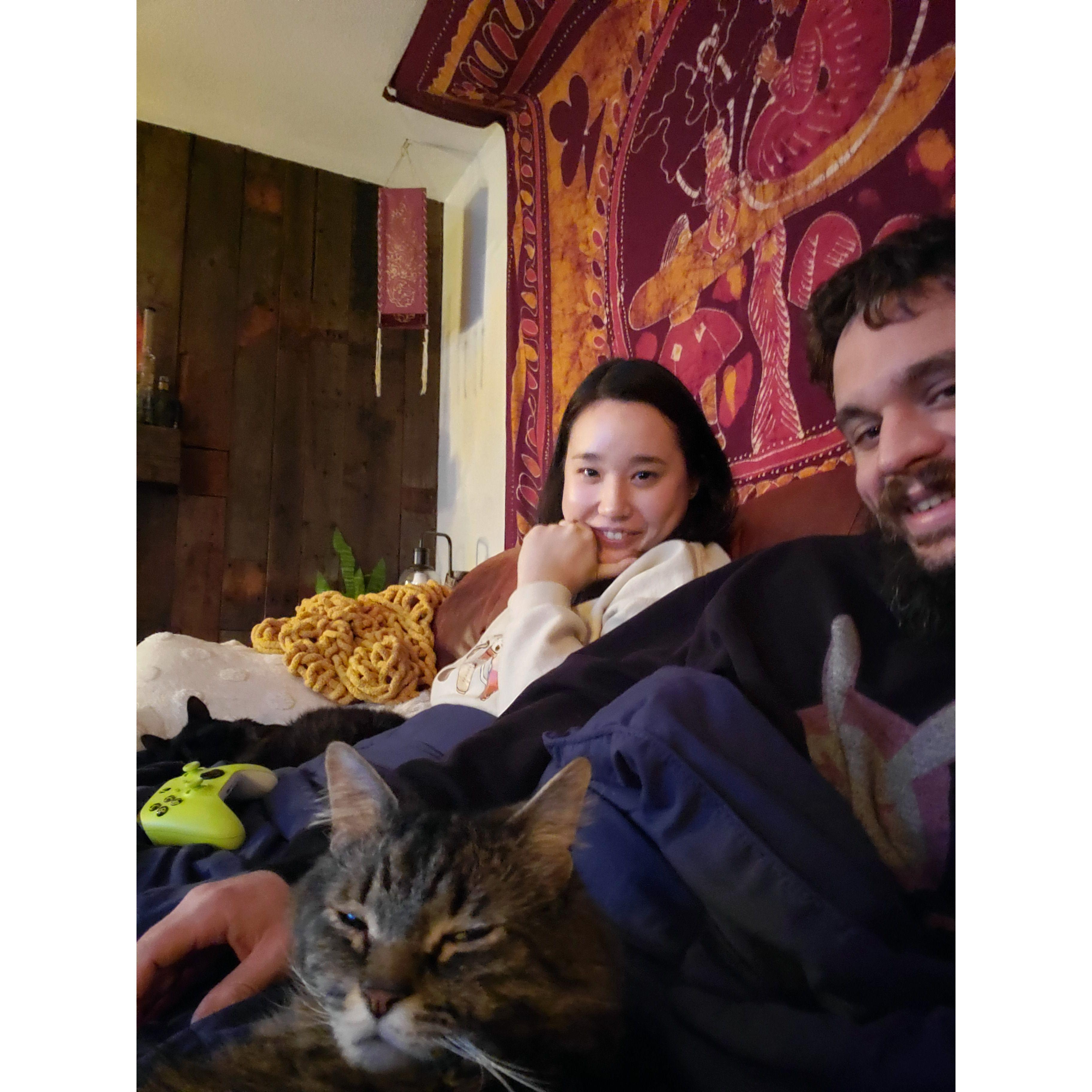 Pippin was not pleased with this photo op