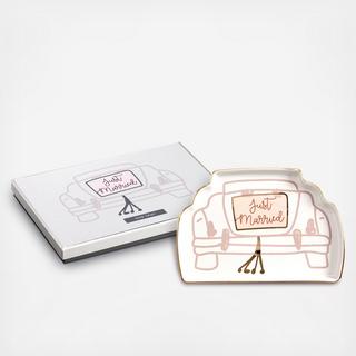 Love You More "Just Married" Tray