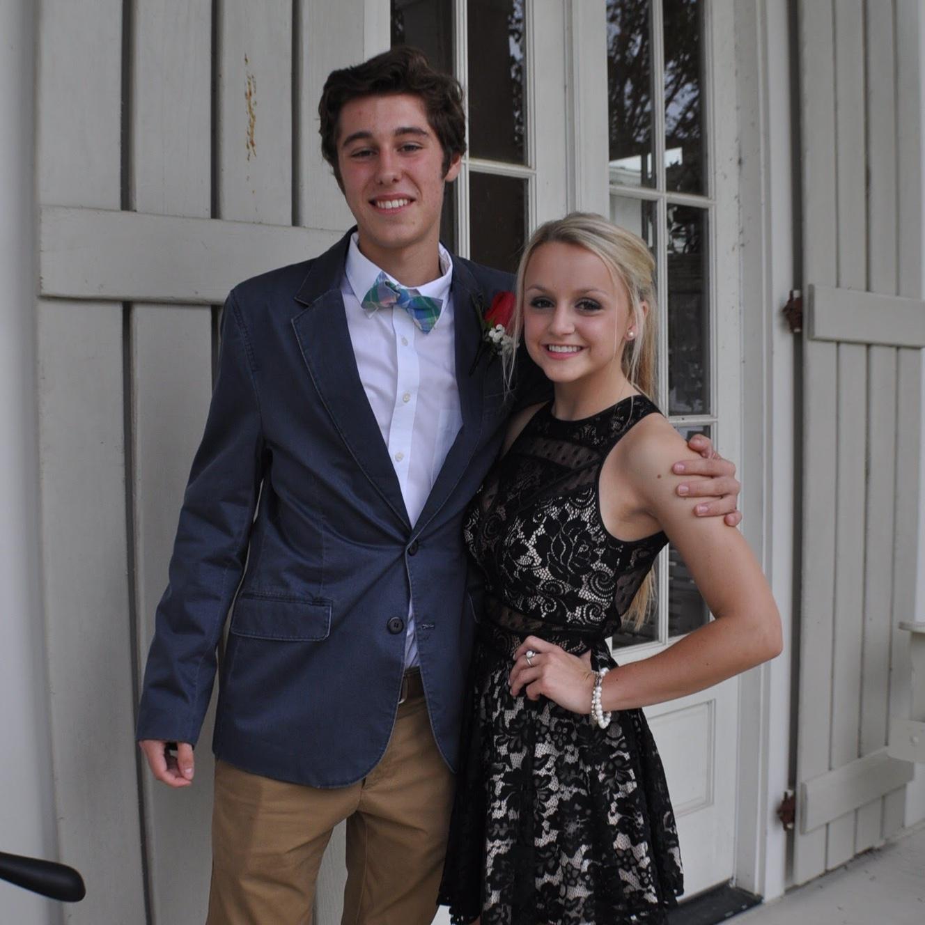 First photo together! Homecoming September 2015