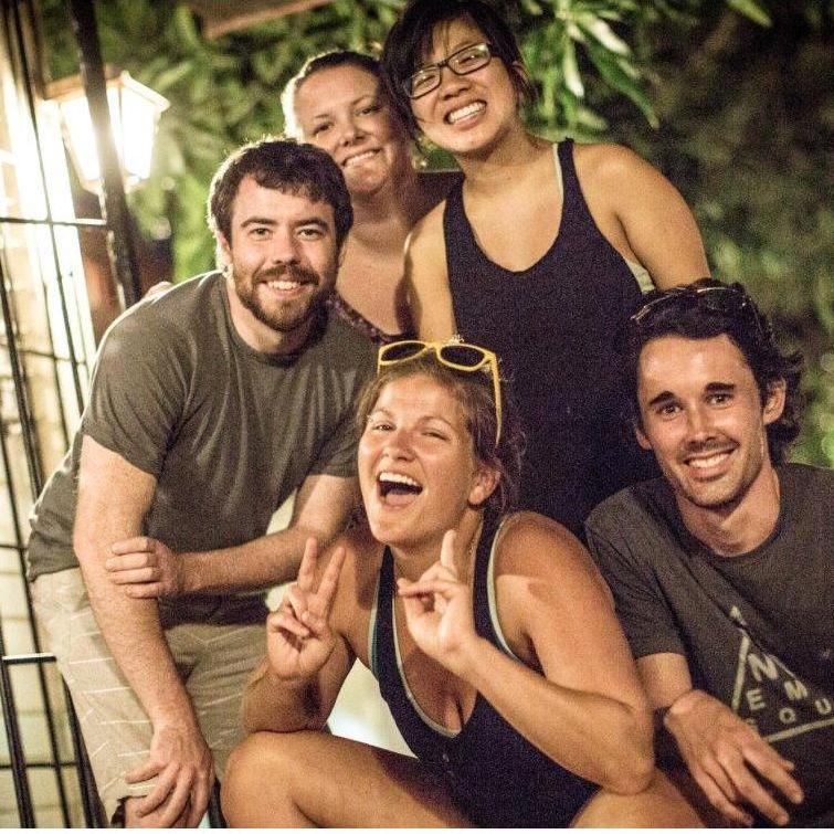 One of our last nights in Nicaragua together with Ashley, Matty, and Malori. We call this Kelson's David Grohl picture because the Norwegians thought he looked like David Grohl.