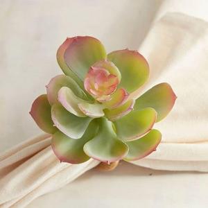 Faux Succulent Napkin Ring