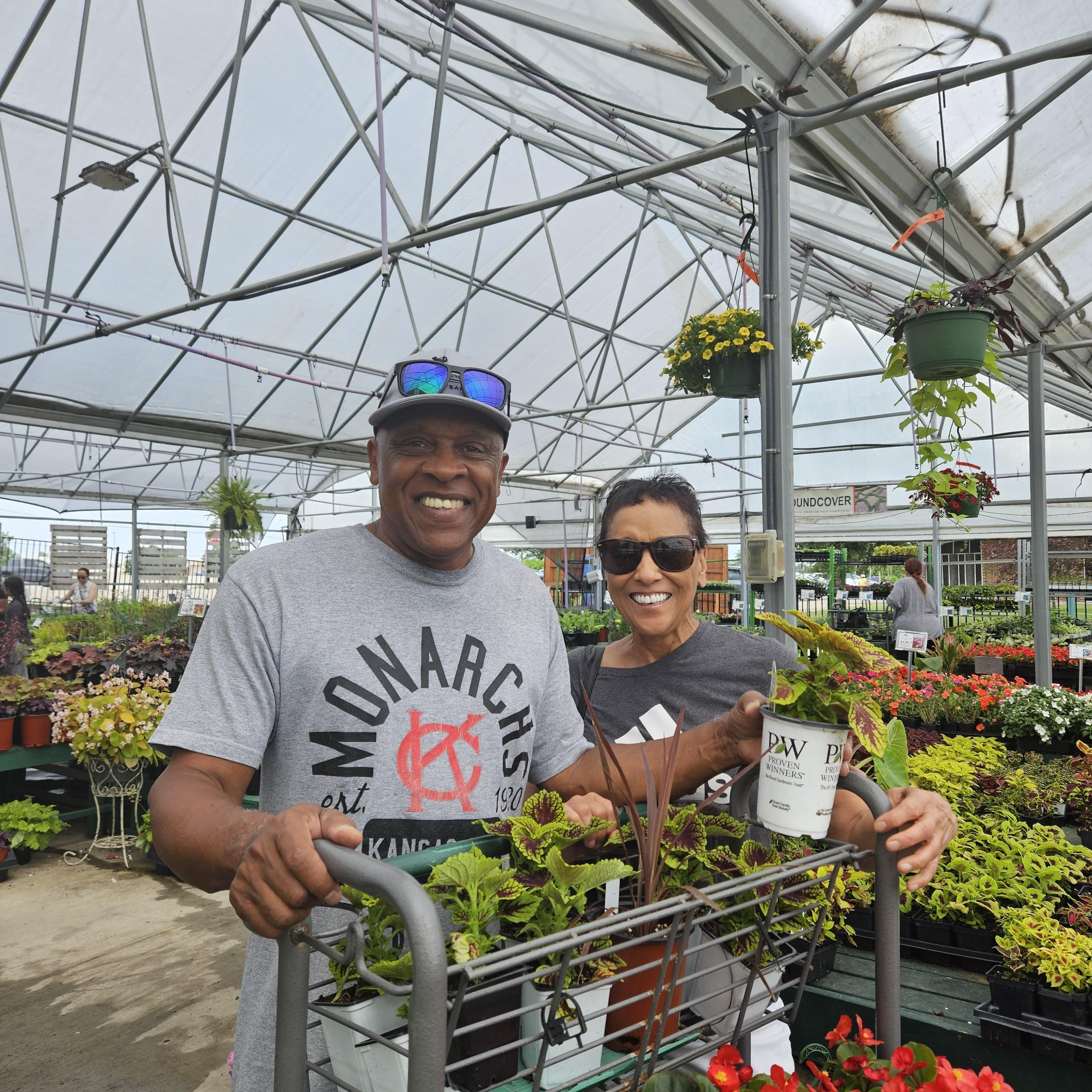 Garden shopping
