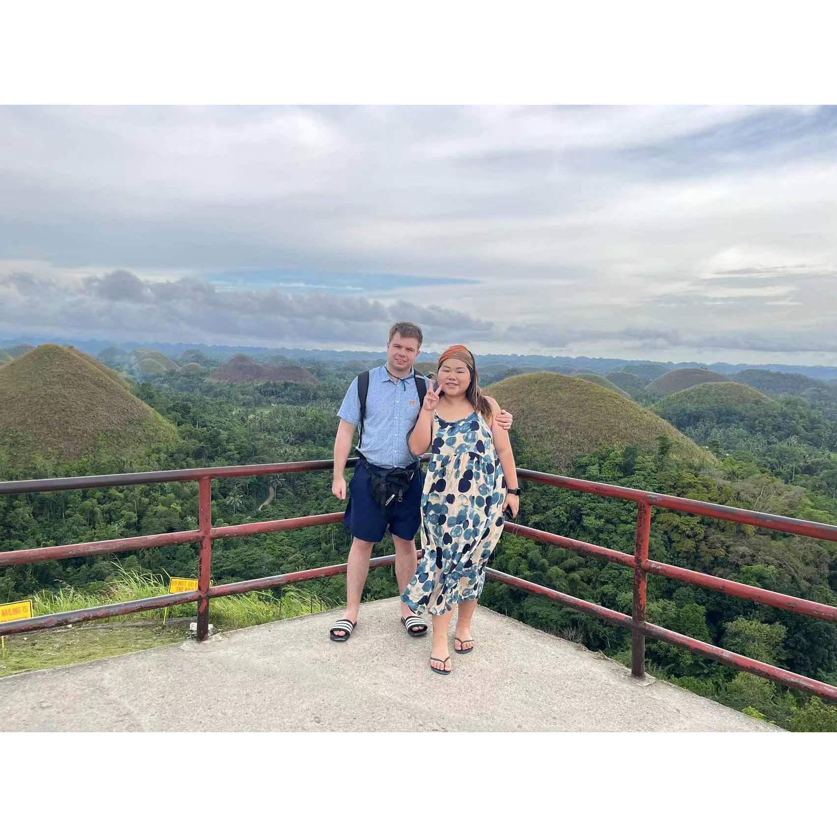 Chocolate hills, Bohol Philippines