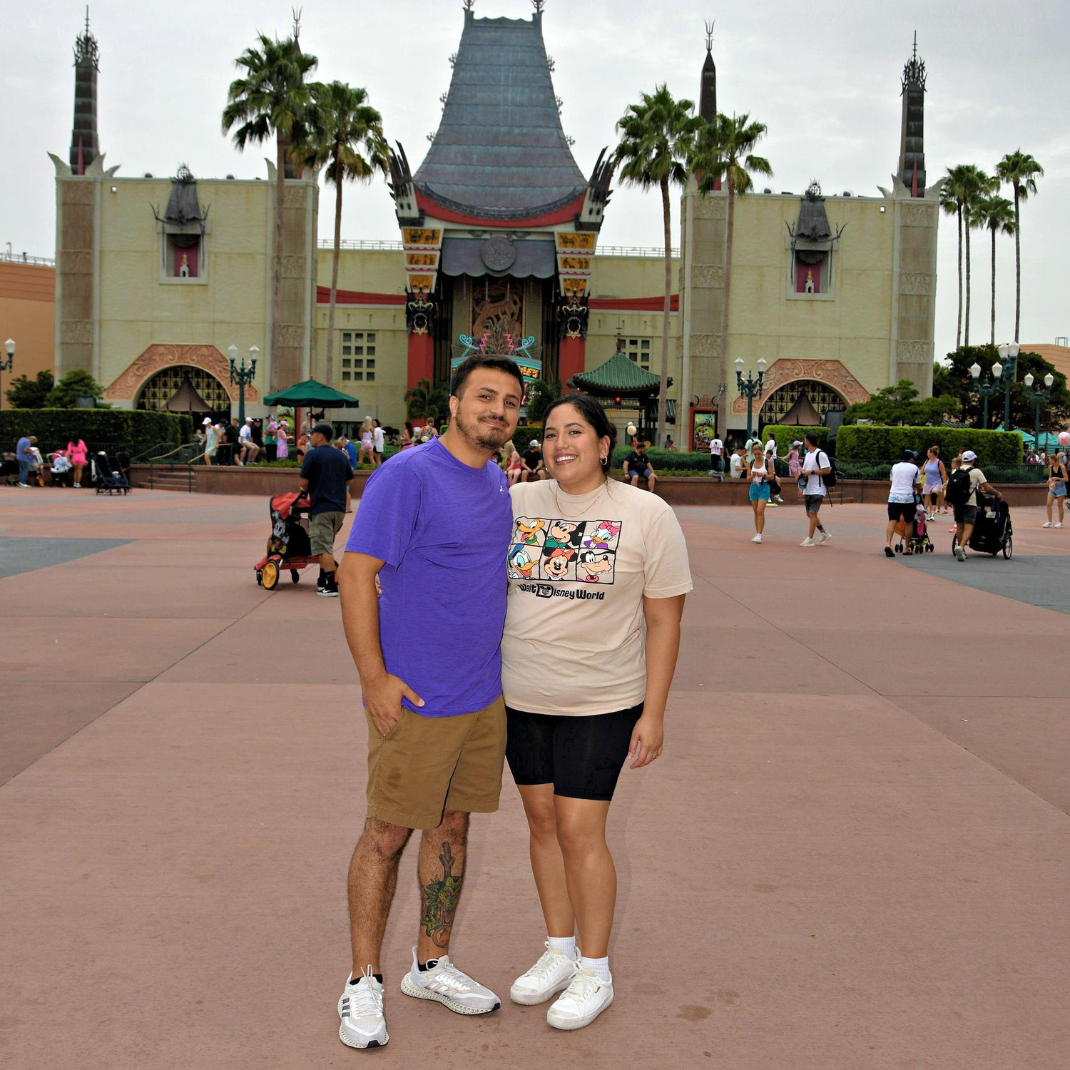 we love going to theme parks together