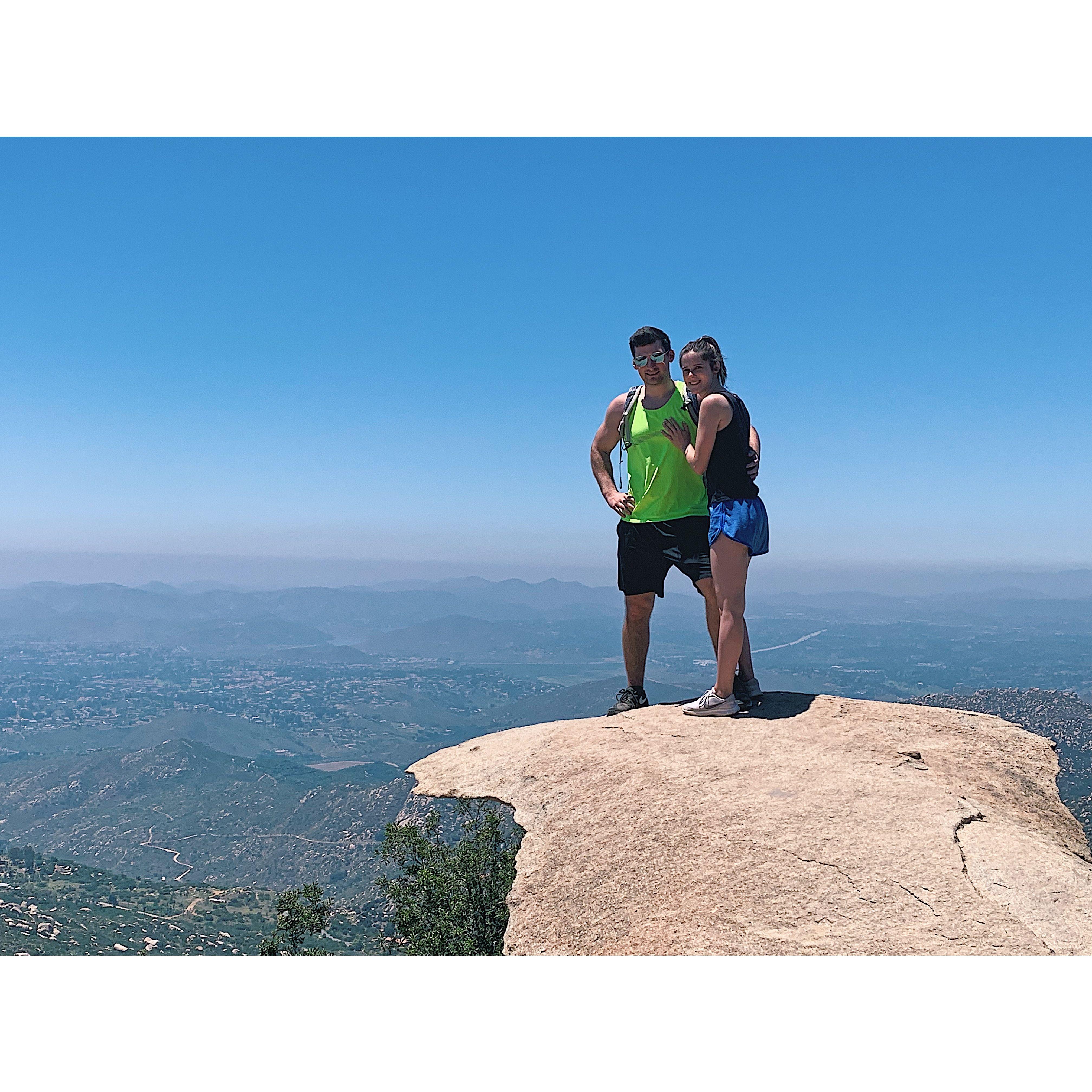 Hiking in San Diego - June 2019