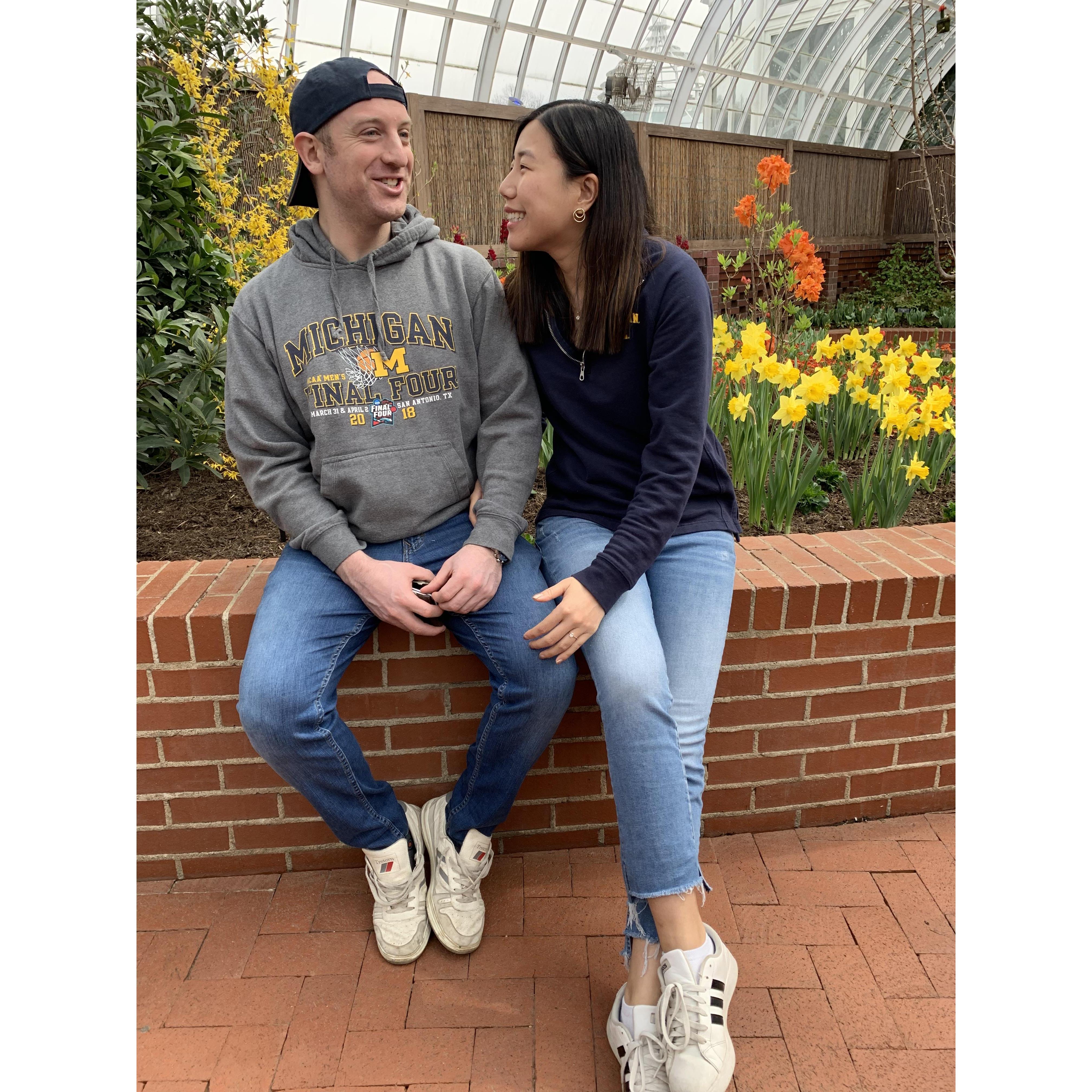 At Phipp's Conservatory in Pittsburgh, PA