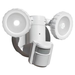 180-Degree White Solar 500 Lumen Motion Activated Outdoor Integrated LED Flood Light w/ Bluetooth Smart Control