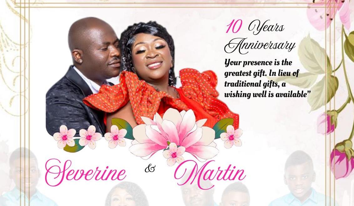 The Wedding Website of MARTIN ANYE and SEVERINE ANYE