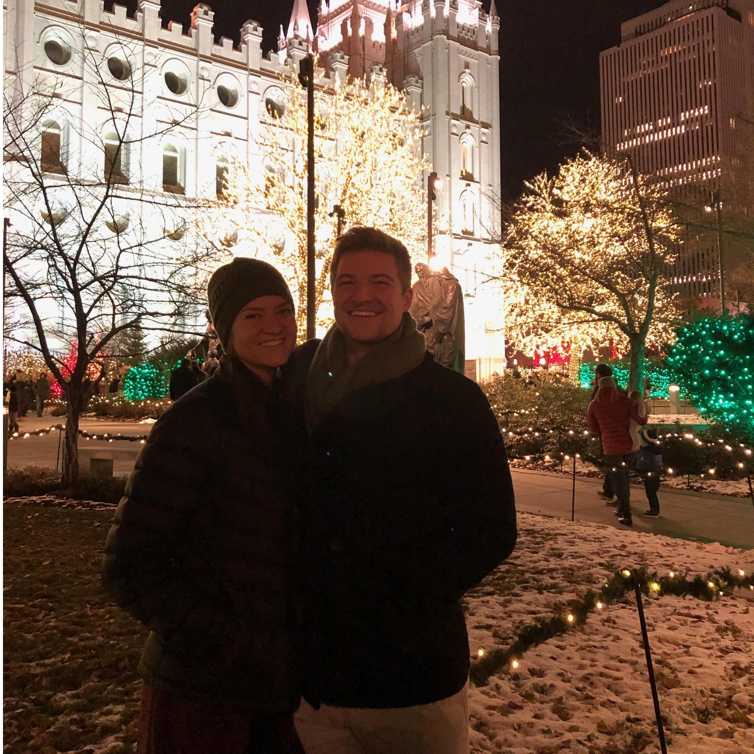 Temple Square. Dec 2018