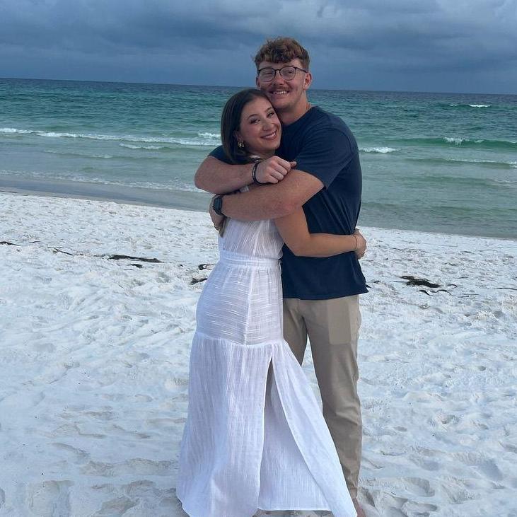 Another photo where everyone joked that Sam was going to propose!