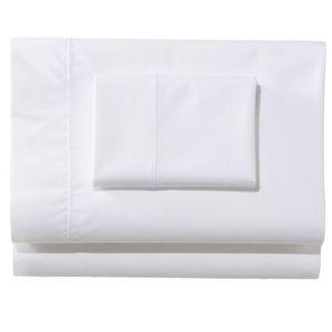 Premium Egyptian Percale Sheet Collection, White - Queen