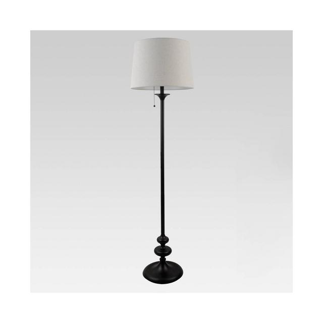 Stick Floor Lamp (Includes LED Light Bulb)Black - Threshold™