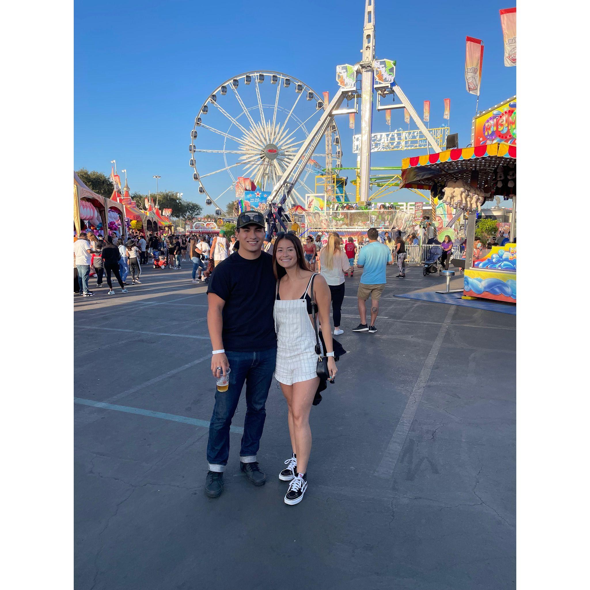 Our first OC fair together!