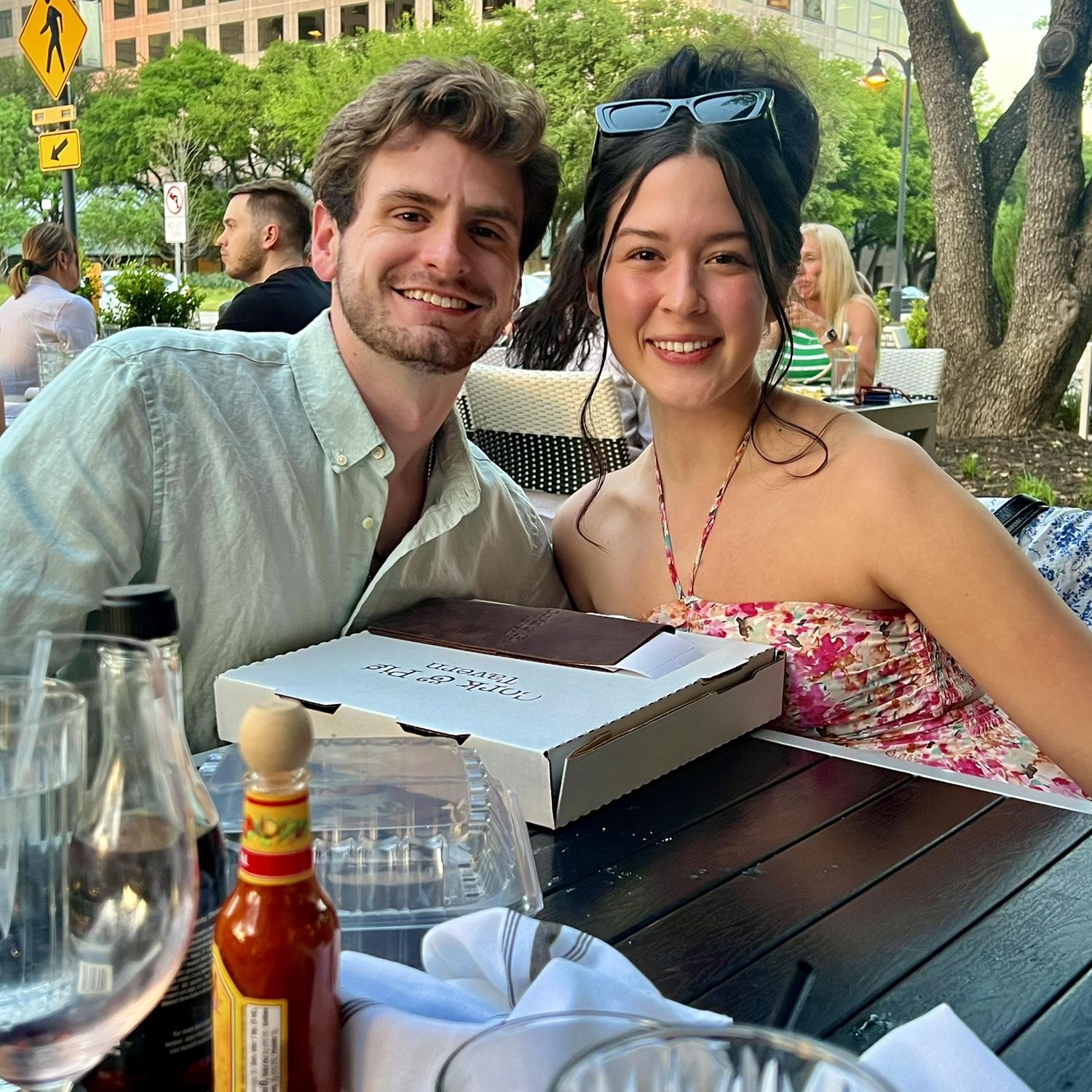 dinner in dallas🤍