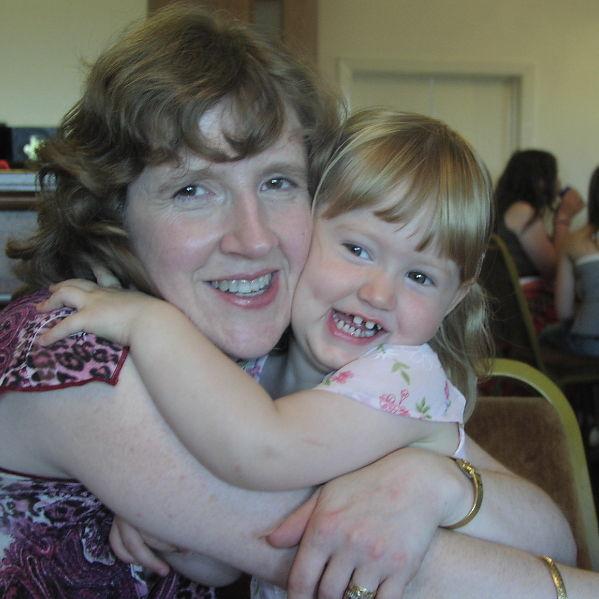 The bride & her aunt