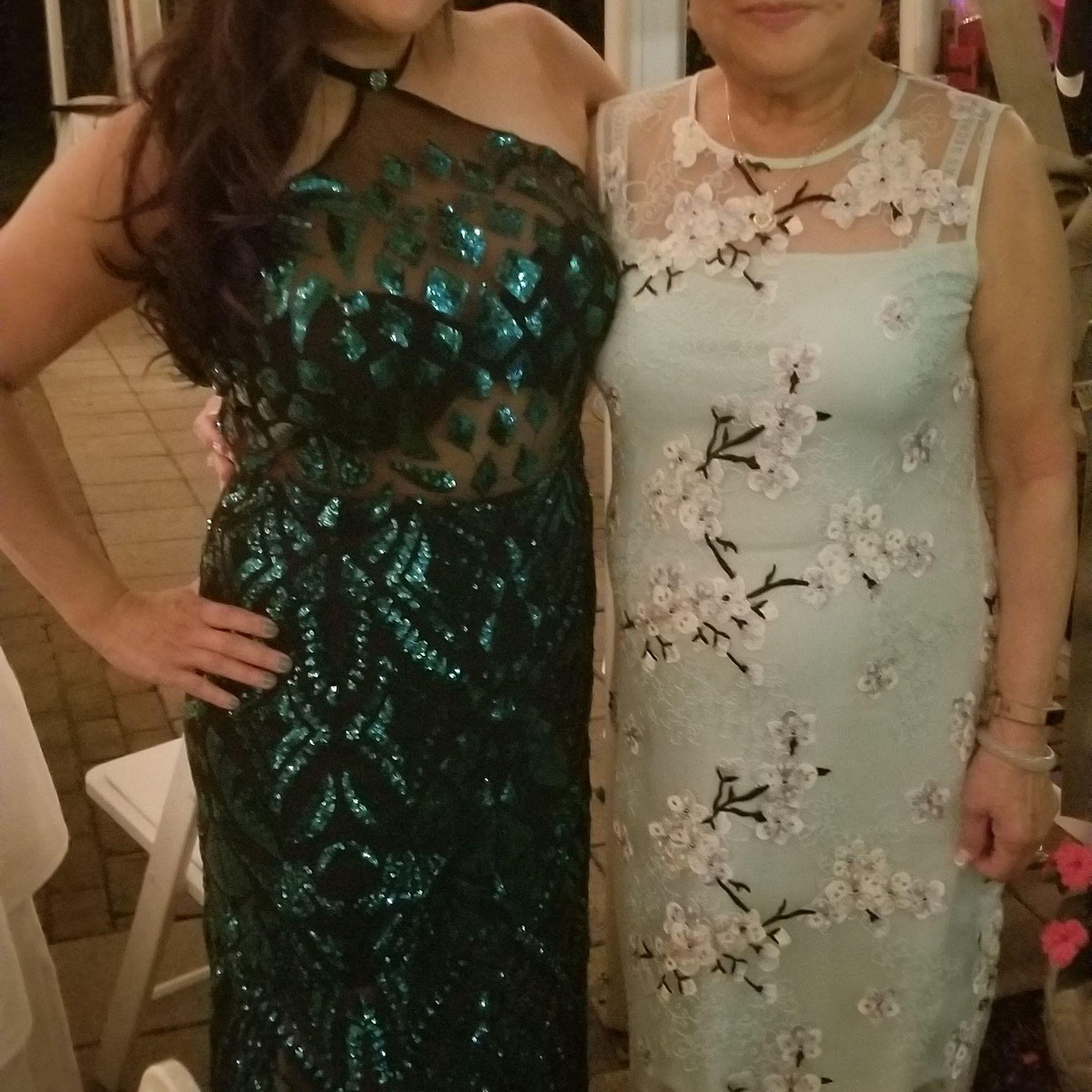 Wedding with Mom