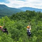 Mountaintop Zipline Activity