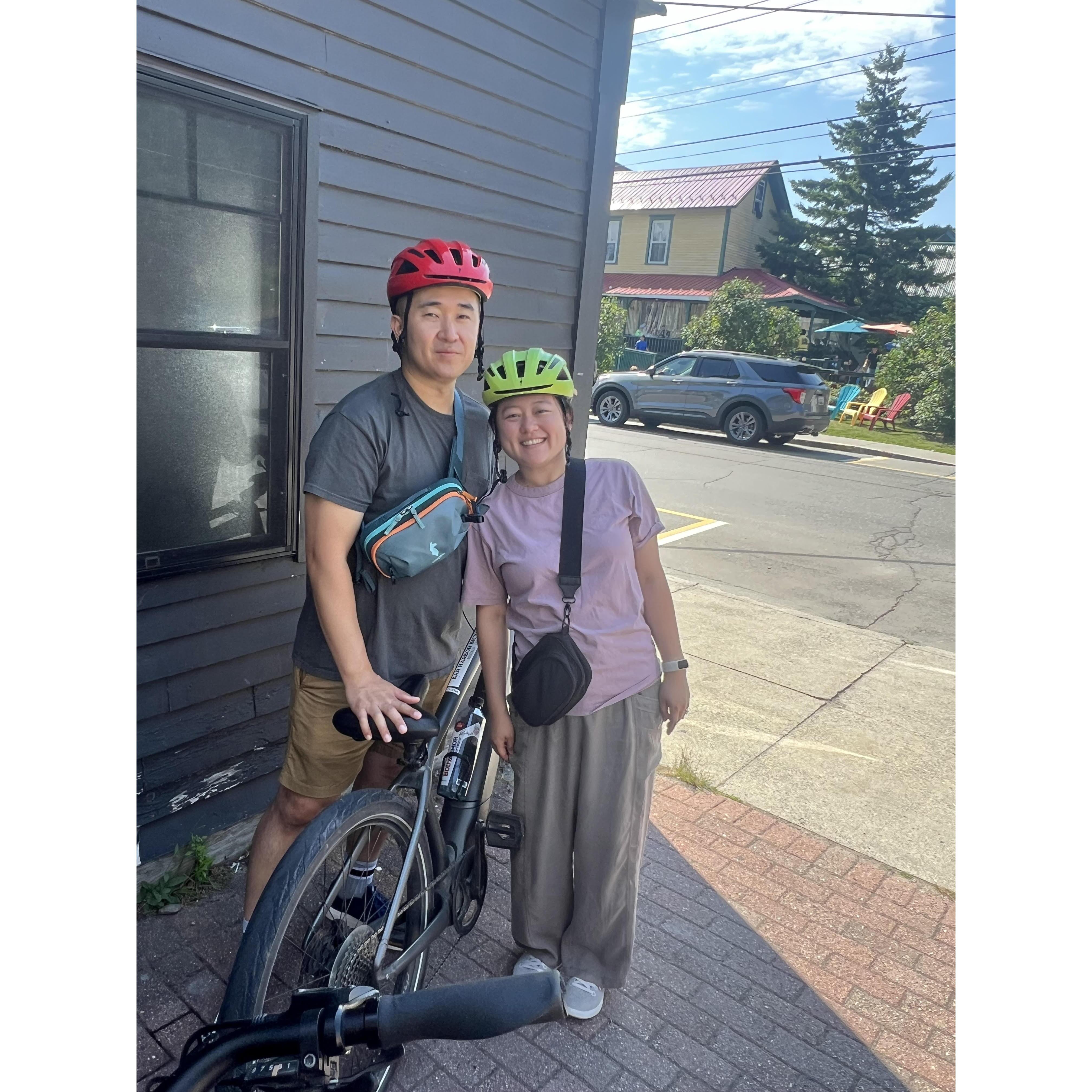 Ebiking in Maine