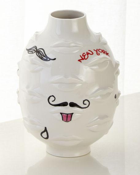Jonathan Adler Gala Graffiti Round Vase