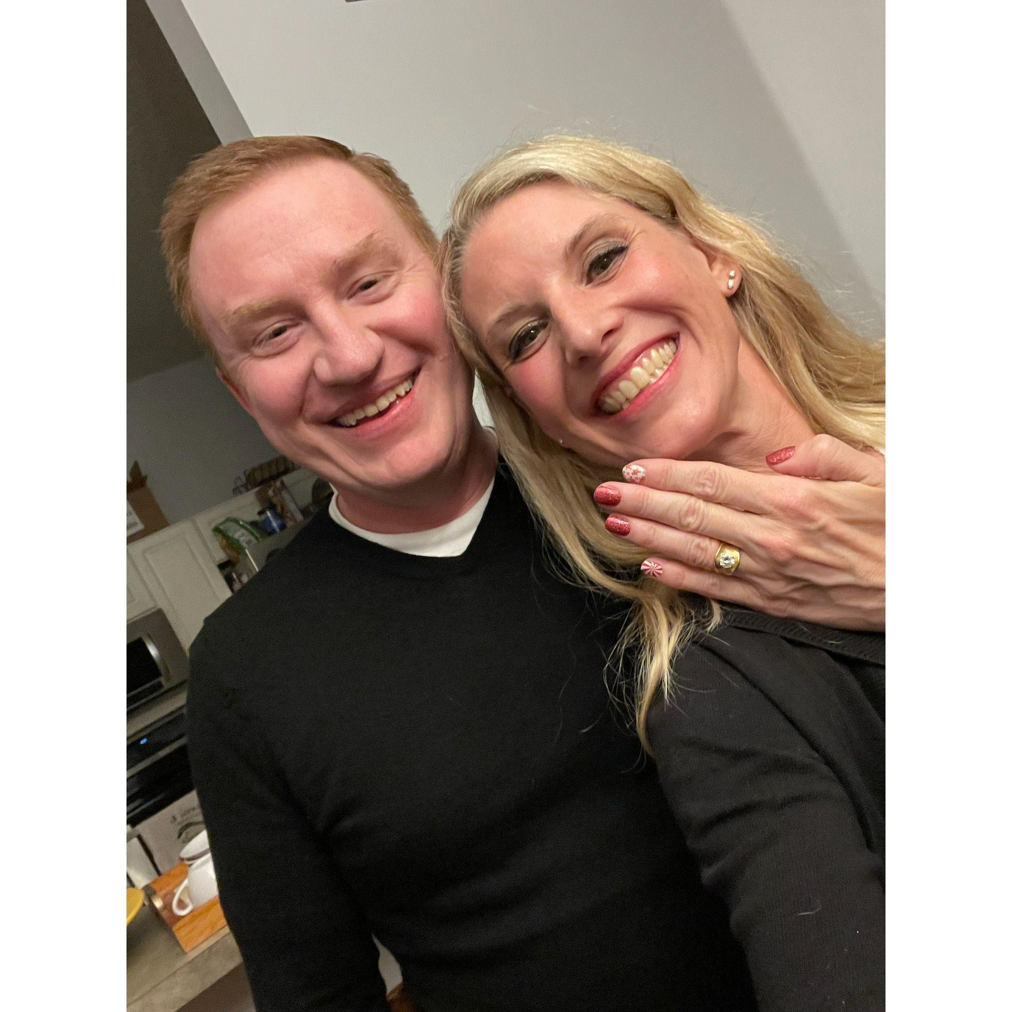 Somebody proposed!