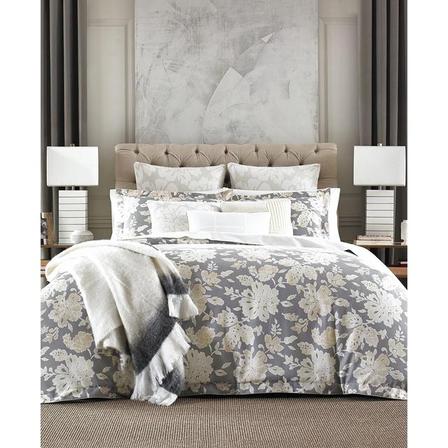 Tommy Hilfiger Broadmoor Cotton Reversible Floral Full/Queen Duvet Cover Set