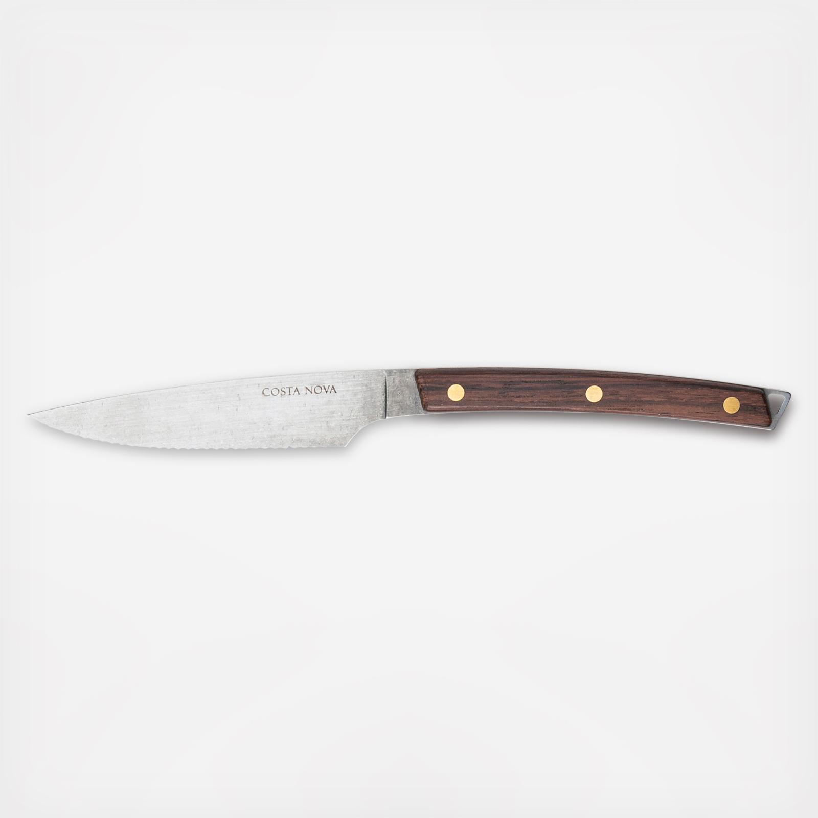 Rosewood Steak Knives by Costa Nova - Set of 4