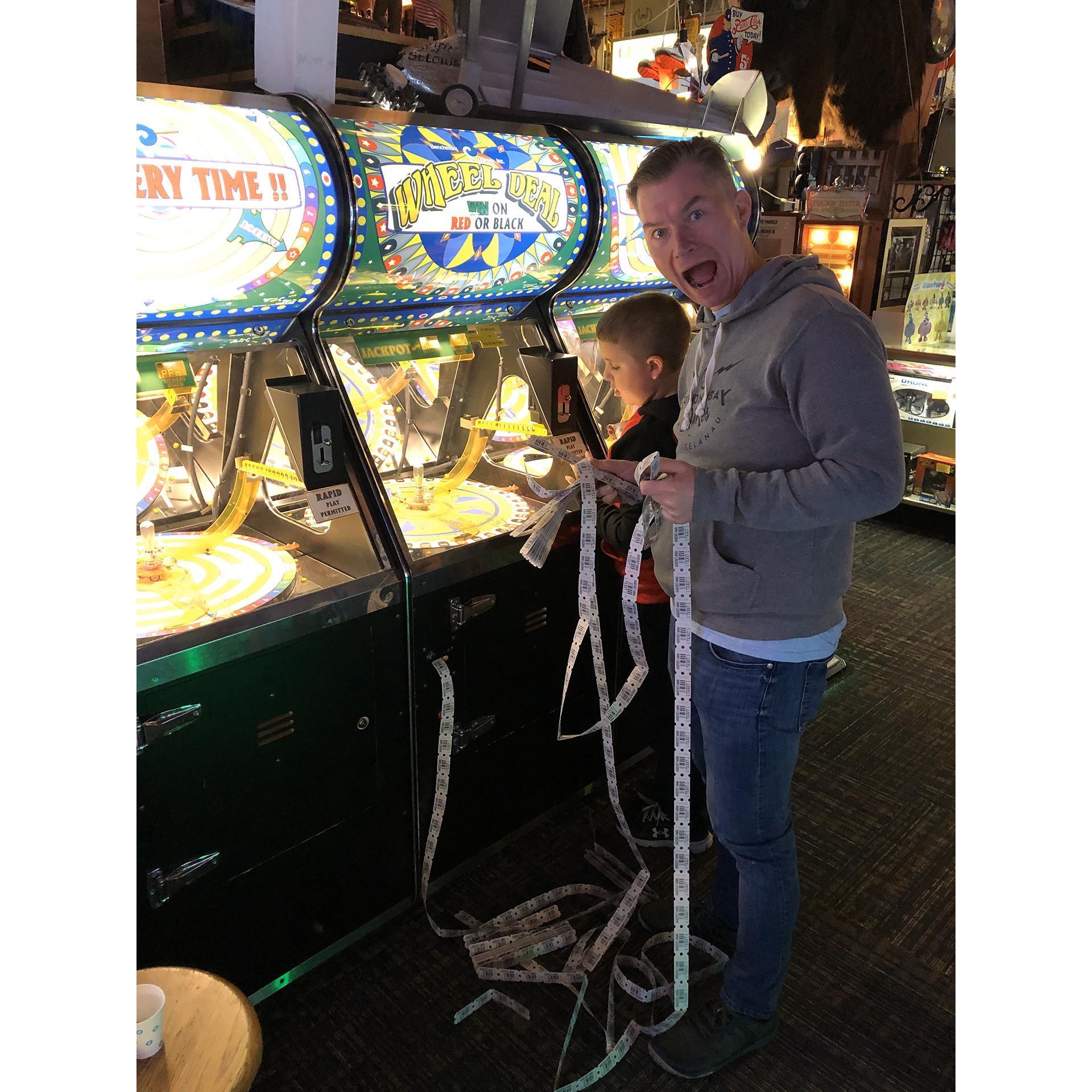 Taking the kids to Marvin's Marvelous Mechanical Museum, Christmas 2019...I'm not sure which of them was the adult anymore!