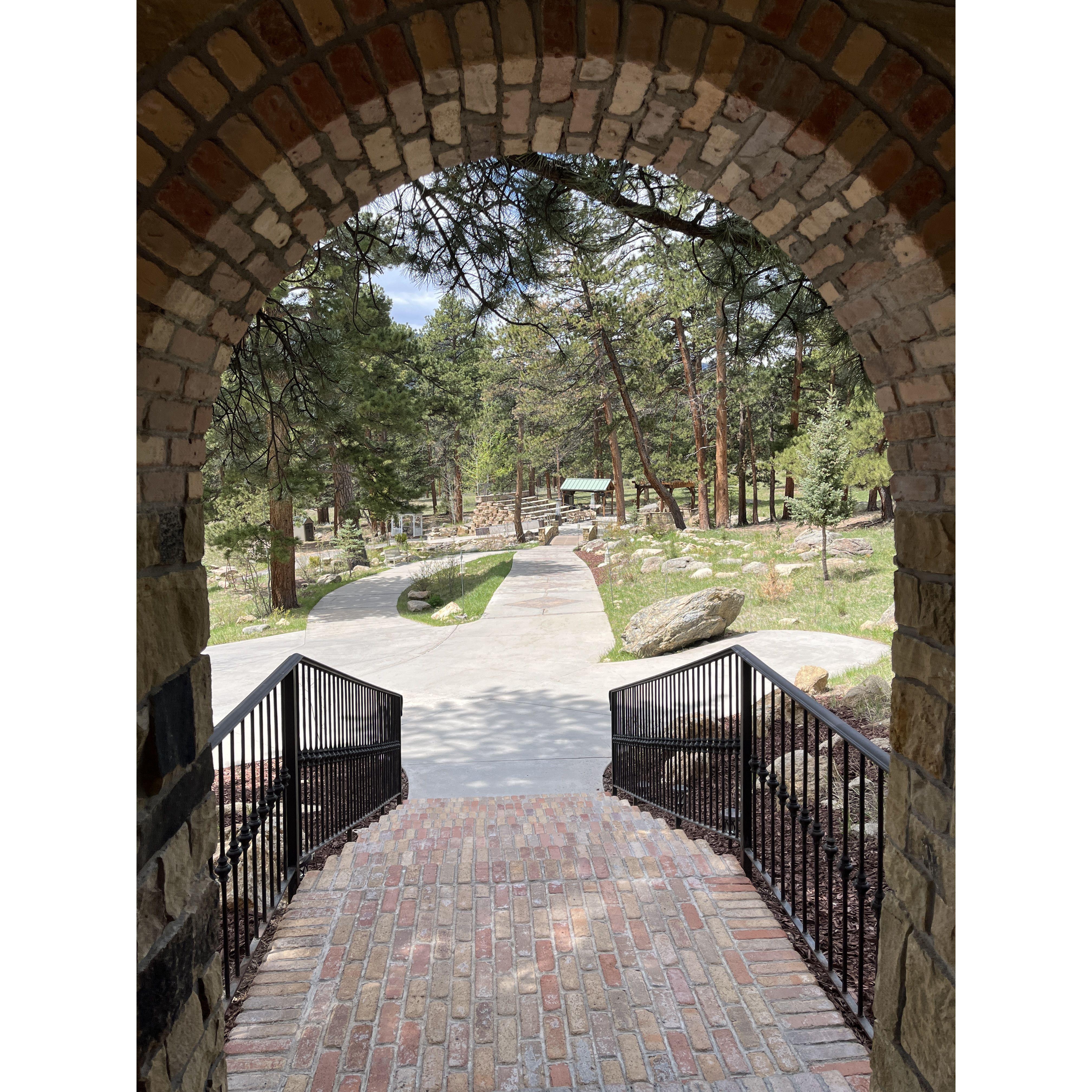 Start of the aisle