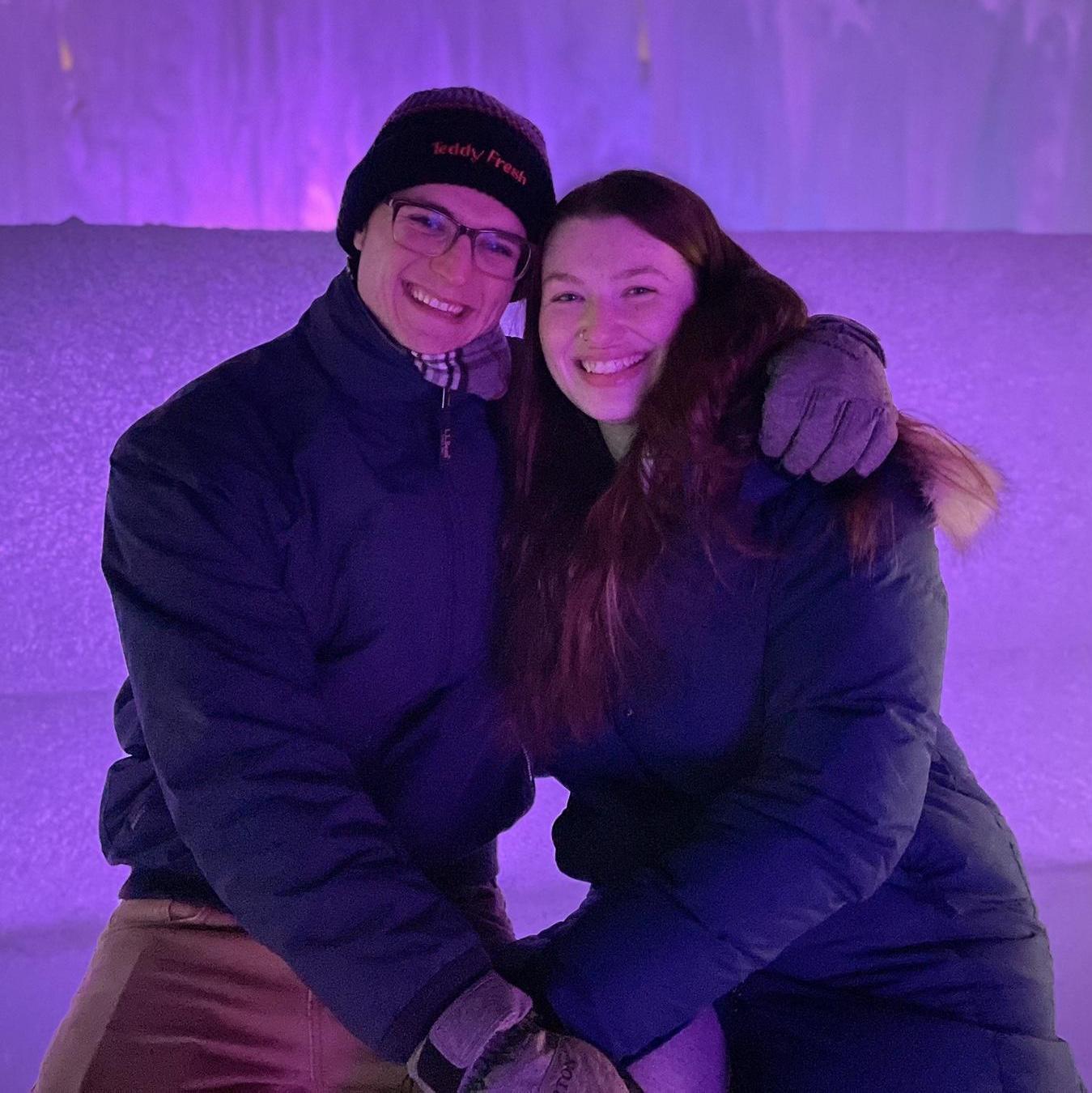 Lake George ice castles, February 2022