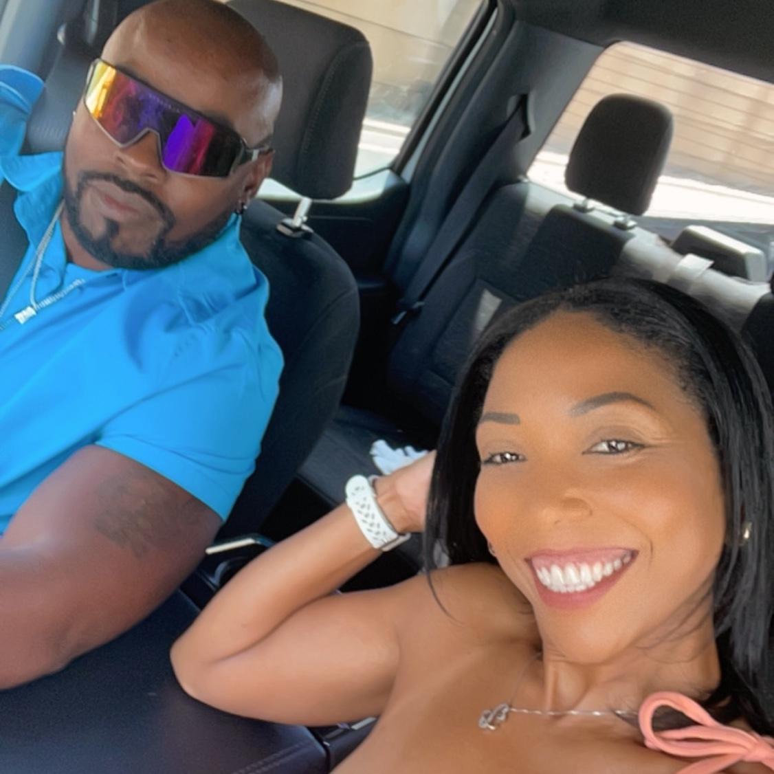 On our way to the Airport