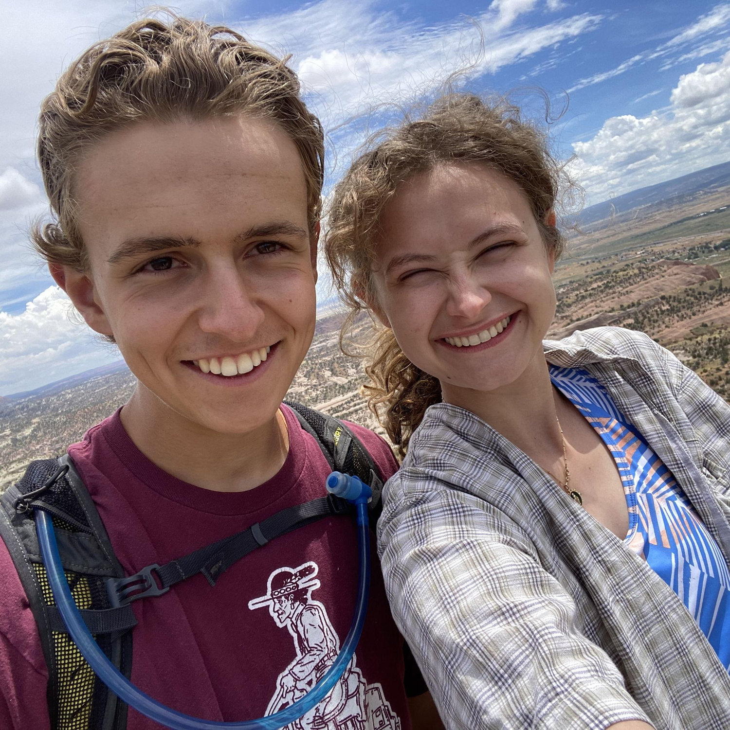 Our first visit after Isaias' first summer mission