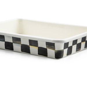 MacKenzie Childs Check Baking Pan 9" x 13"
