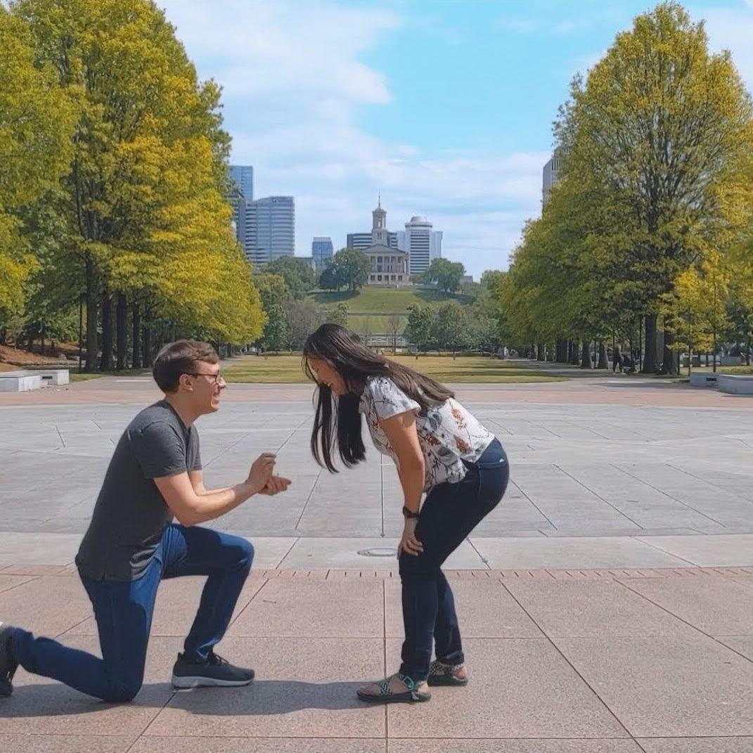 May 2023 - Parker proposes!