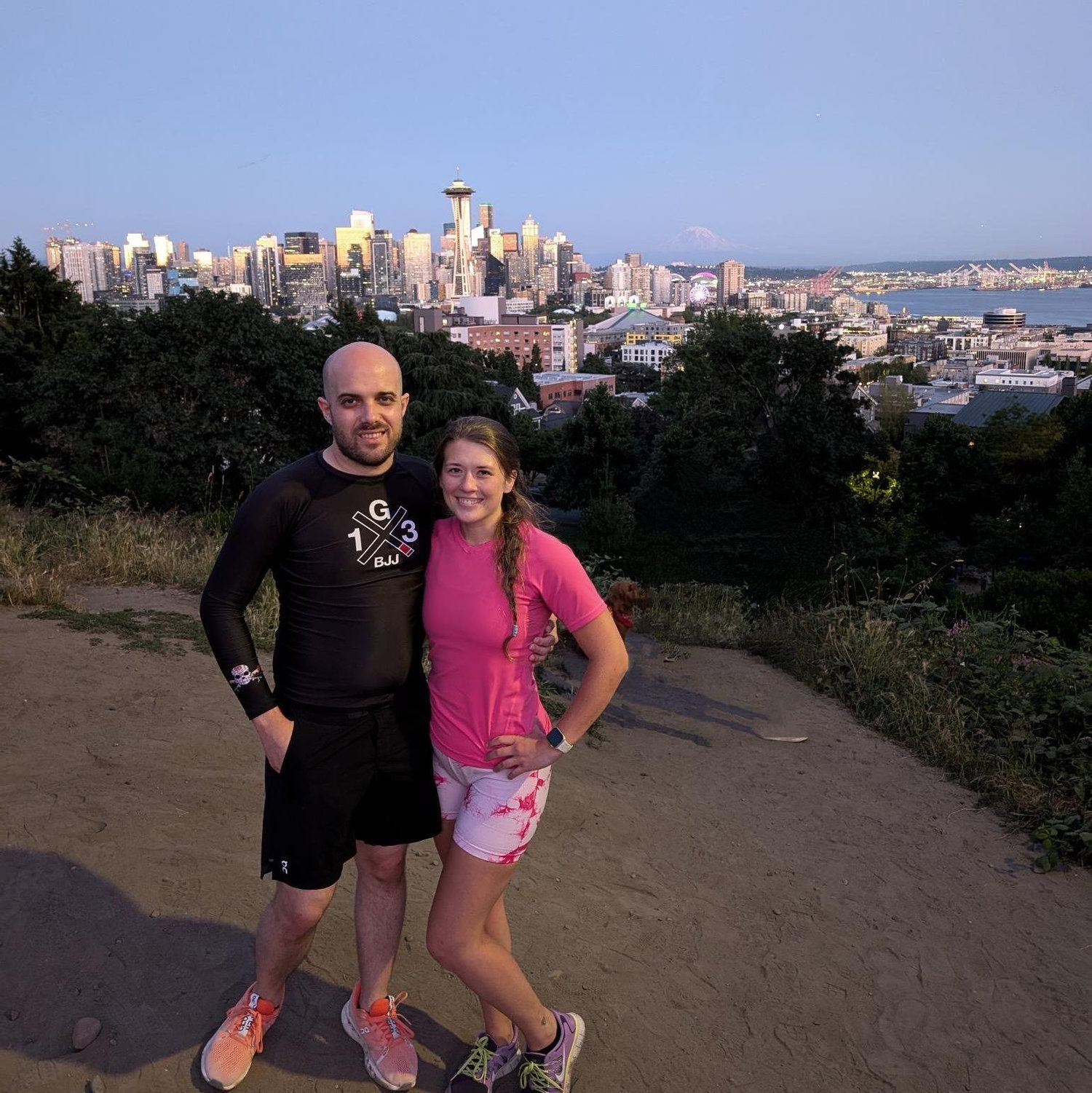 Post Jiu-Jitsu when he was still living in Seattle